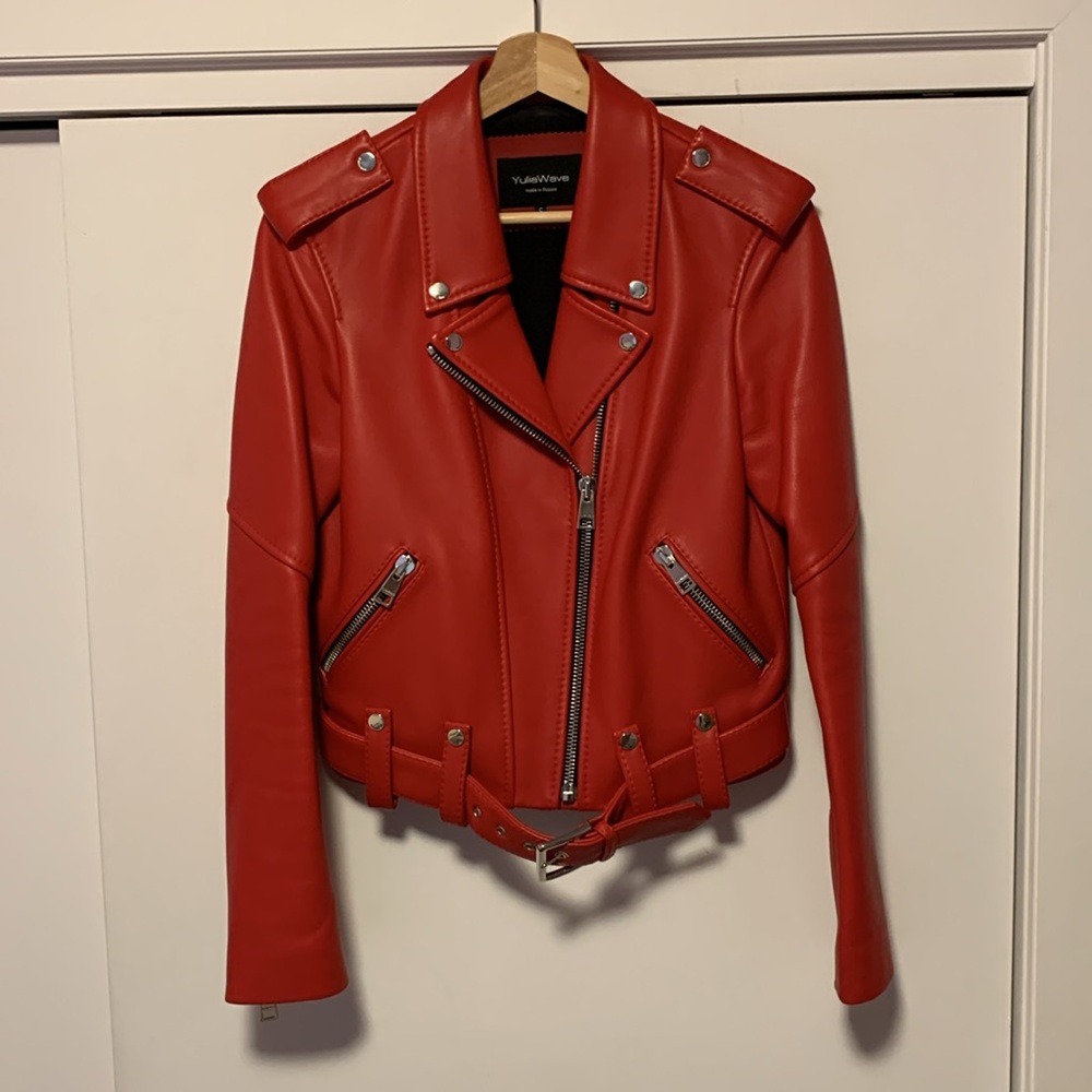 YuliaWave Leather Jacket